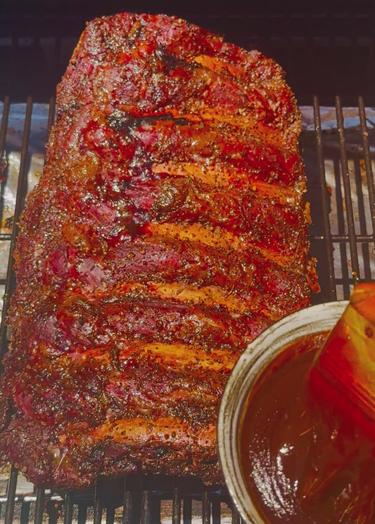 Kansas City Style Beef Ribs